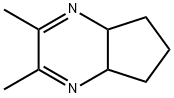 5H-Cyclopentapyrazine,4a,6,7,7a-tetrahydro-2,3-dimethyl-(9CI) Struktur