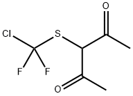 3-氯二氟甲基磺酰基-戊烷-2,4-二酮, 42092-81-9, 结构式