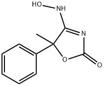 2,4-Oxazolidinedione,5-methyl-5-phenyl-,4-oxime(9CI) Struktur