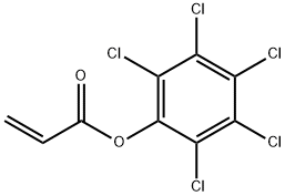 PENTACHLOROPHENYL ACRYLATE Structure