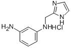 N-(1H-IMIDAZOL-2-YLMETHYL)-BENZENE-1,3-DIAMINE HCL Struktur