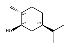 (1alpha,2beta,5alpha)-5-(isopropyl)-2-methylcyclohexan-1-ol  Structure