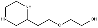 Ethanol, 2-[2-(2-piperazinyl)ethoxy]- (9CI) Struktur