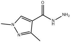 1H-Pyrazole-4-carboxylicacid,1,3-dimethyl-,hydrazide(9CI)|1,3-二甲基-1H-吡唑-4-碳酰肼