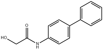N-(1,1'-Biphenyl)-4-yl-2-hydroxyacetamide Structure