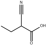 α-Ethylcyanoacetic acid Struktur