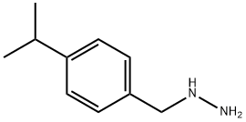 (4-ISOPROPYL-BENZYL)-HYDRAZINE Struktur