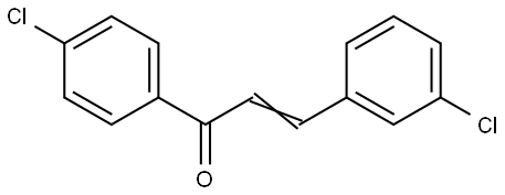 3,4''-Dichlorochalcone Structure