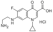 DESETHYLENE CIPROFLOXACIN, HYDROCHLORIDE Struktur