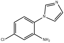 [5-chloro-2-(1H-imidazol-1-yl)phenyl]amine|(5-氯-2-咪唑基-1-基-苯基)胺