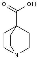 1-AZA-BICYCLO[2.2.2]OCTANE-4-CARBOXYLIC ACID Structure