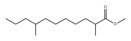 2,8-Dimethylundecanoic acid methyl ester Struktur