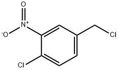 1-chloro-4-(chloromethyl)-2-nitrobenzene Structure