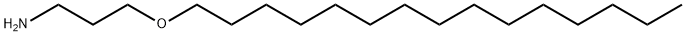3-(ペンタデシルオキシ)-1-プロパンアミン 化学構造式
