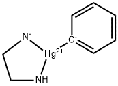 N-(Phenylmercuri)ethylenediamine Struktur