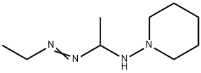 1-Ethyl-3-methyl-5,5-(pentane-1,5-diyl)-3,4-dihydroformazan Struktur