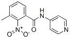 Benzamide, 3-methyl-2-nitro-N-4-pyridinyl- (9CI) Struktur