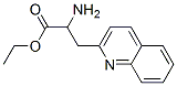 2-Quinolinepropanoicacid,alpha-amino-,ethylester(9CI) Struktur