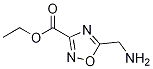 5-Aminomethyl-[1,2,4]oxadiazole-3-carboxylic acid ethyl ester Structure