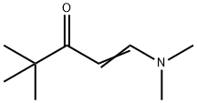 1-(Dimethylamino)-4,4-dimethylpent-1-en-3-one Structure