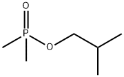 DIMETHYLPHOSPHINIC ACID ISOBUTYL ESTER Struktur