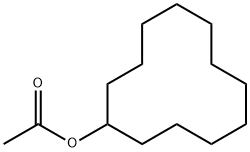 cyclododecyl acetate Structure
