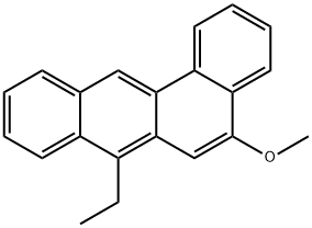 7-Ethyl-5-methoxybenz[a]anthracene Struktur