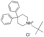1-tert-butyl-4,4-diphenylpiperidinium chloride|1-tert-butyl-4,4-diphenylpiperidinium chloride