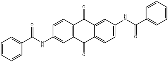 N,N'-(9,10-dihydro-9,10-dioxoanthracene-2,6-diyl)bisbenzamide Structure