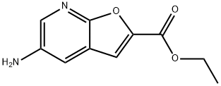 Furo[2,3-b]pyridine-2-carboxylic acid, 5-amino-, ethyl ester