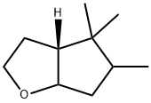 2H-Cyclopenta[b]furan,hexahydro-4,4,5-trimethyl-,(3aR)-(9CI) Struktur