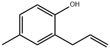 2-アリル-p-クレゾール 化学構造式