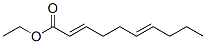 ethyl 2,6-decadienoate Structure