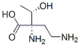 L-Allothreonine,  2-(2-aminoethyl)-  (9CI) Struktur