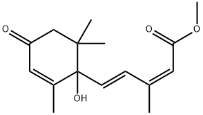 (±)-cis,trans-ABSCISIC ACID METHYL ESTER (ABAMe) 结构式