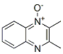 Quinoxaline,  2,3-dimethyl-,  1-oxide  (7CI,8CI,9CI) Struktur