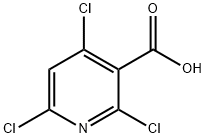 2,4,6-TRICHLORONICOTINIC ACID Structure