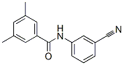 Benzamide, N-(3-cyanophenyl)-3,5-dimethyl- (9CI) Struktur