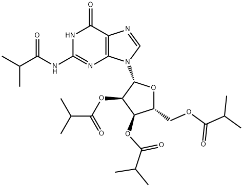 2-IsobutyraMido Guanosine 2',3',5'-Tris(isobutanoate)|2-IsobutyraMido Guanosine 2',3',5'-Tris(isobutanoate)