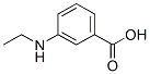 3-(Ethylamino)benzoic acid Struktur