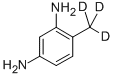 2,4-DIAMINOTOLUENE-ALPHA,ALPHA,ALPHA-D3 Struktur