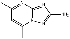 5,7-DIMETHYL-[1,2,4]TRIAZOLO[1,5-A]PYRIMIDIN-2-YLAMINE Struktur