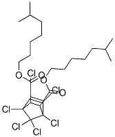 diisooctyl 1,4,5,6,7,7-hexachlorobicyclo[2.2.1]hept-5-ene-2,3-dicarboxylate Structure