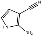 2-AMINO-1H-PYRROLE-3-CARBONITRILE Struktur