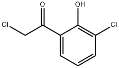 Ethanone, 2-chloro-1-(3-chloro-2-hydroxyphenyl)- (9CI) Struktur