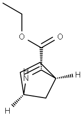 2-Azabicyclo[2.2.1]hept-5-ene-3-carboxylicacid,ethylester,(1S,3S,4R)-(9CI) Struktur