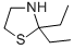2,2-diethylthiazolidine Structure