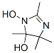 1H-Imidazol-5-ol, 4,5-dihydro-1-hydroxy-2,4,4,5-tetramethyl- (9CI) Struktur