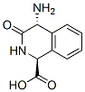 1-Isoquinolinecarboxylicacid,4-amino-1,2,3,4-tetrahydro-3-oxo-,trans-(9CI) Struktur