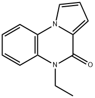 Pyrrolo[1,2-a]quinoxalin-4(5H)-one, 5-ethyl- (9CI) Structure